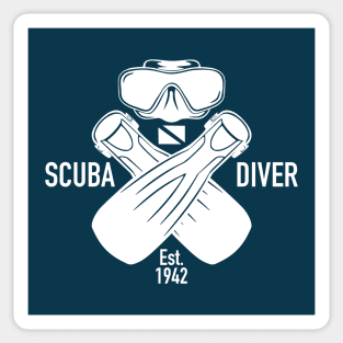 Scuba Diver Sticker